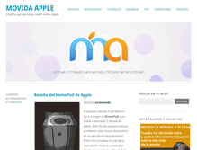 Tablet Screenshot of movidaapple.com